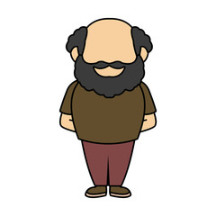 grandfather man mature family people