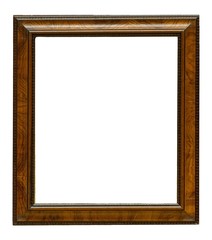 Fototapeta premium Wooden frame for paintings, mirrors or photos