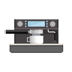 coffee machine isolated icon