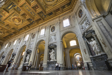 Obraz premium Basilica di San Giovanni in Laterano. Papal Archbasilica of St.
