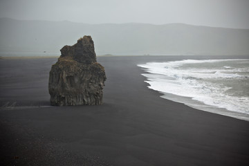 Black beach Dyrholaey, Iceland