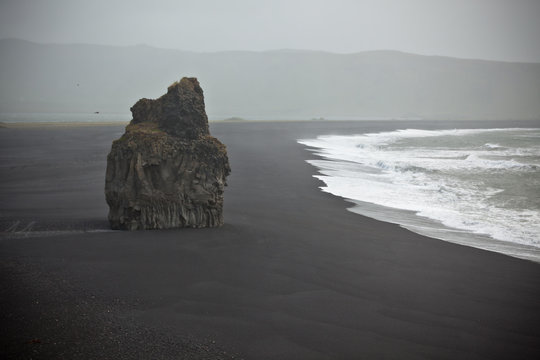 Black Beach Dyrholaey, Iceland