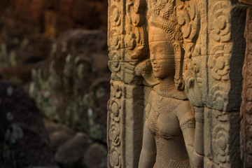 Fototapeta na wymiar Banteay Kdei Temple, Angkor Wat, Cambodia