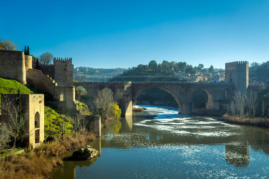 Tagus River In Toledo