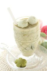 Green tea latte