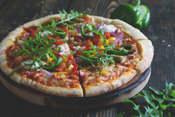 Vegetarian pizza