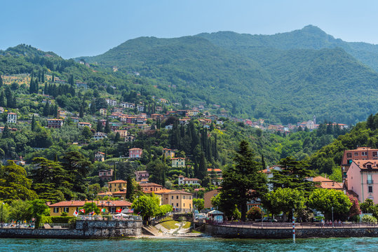 Lake Como, Italy , view on Varenna