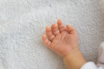 Baby's hand