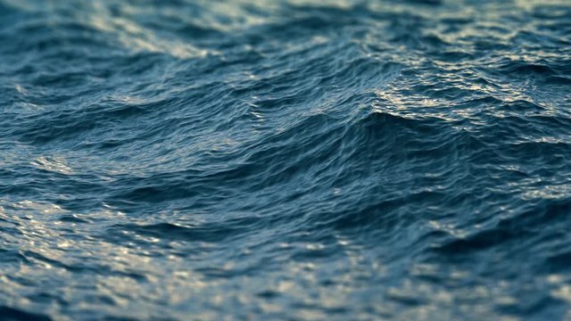 Close up of  disturbed ocean water surface