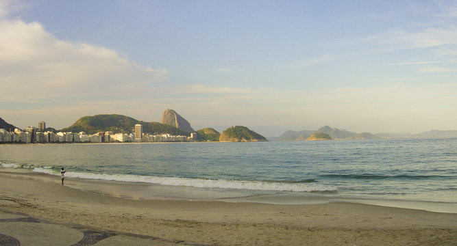 Copacabana Beach, Sugar Loaf,Rio de Janeiro,Brazil