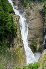 Fototapeta na wymiar 称名滝 Shomyo Falls