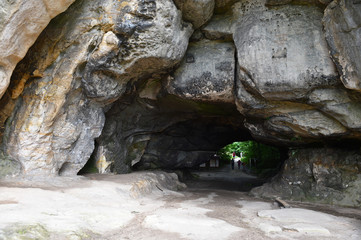 Kuhstall in der Sächsischen Schweiz