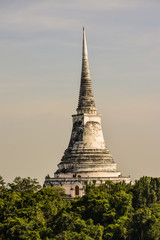 Fototapeta premium Phra Nakhon Khiri is a historical park in Phetchaburi, Thailand. The park consists of three building groups, located on the three peaks of the high hill. 