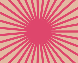 Abstract creative concept vector. background. Pop art style. Radiating from the center starburst, sun burst rays, lines. Colorful backdrop, design for web banners, Wallpaper,sites Vector illustration