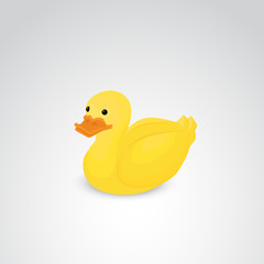 Duck vector illustration.