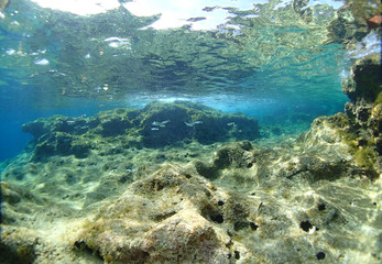 Fototapeta na wymiar Cirkewwa Reef - Malta