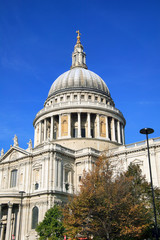 St Paul’s Cathedral  built by Sir Christopher Wren after The Great Fire Of London