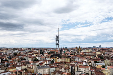 View over Prague 