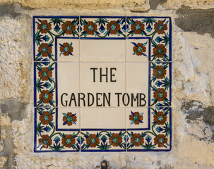 The Garden Tomb in Jerusalem, Israel