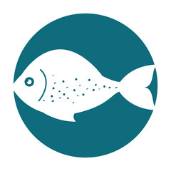 sea fish isolated icon vector illustration design