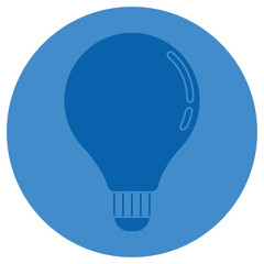 bulb light isolated icon vector illustration design