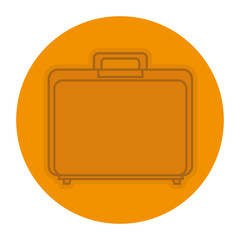 portfolio briefcase isolated icon vector illustration design