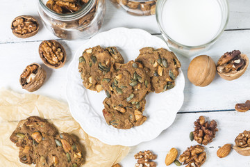 Cookies bakery food backgrounds