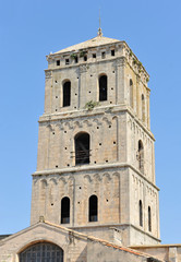 Fototapeta premium bell tower in Arles