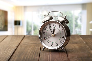 Alarm clock.