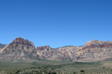 Fototapeta na wymiar Red Rock Canyon near Las Vegas, Nevada