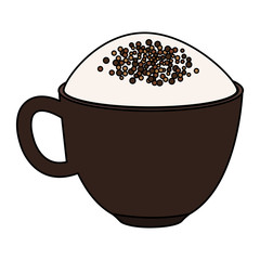 coffee cup isolated icon vector illustration design