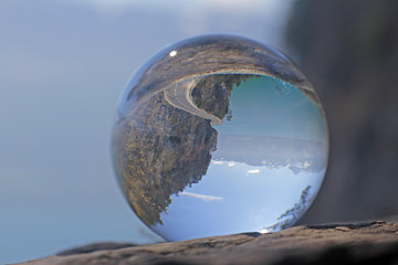 strasse, beatenbucht, alpen, schweiz 