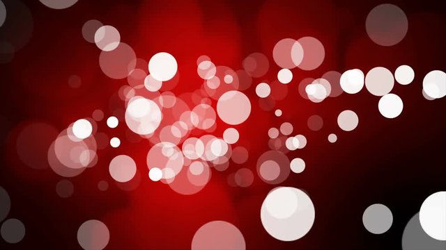 Broadcast Light Bokeh, Red, Events, Loopable, 4K