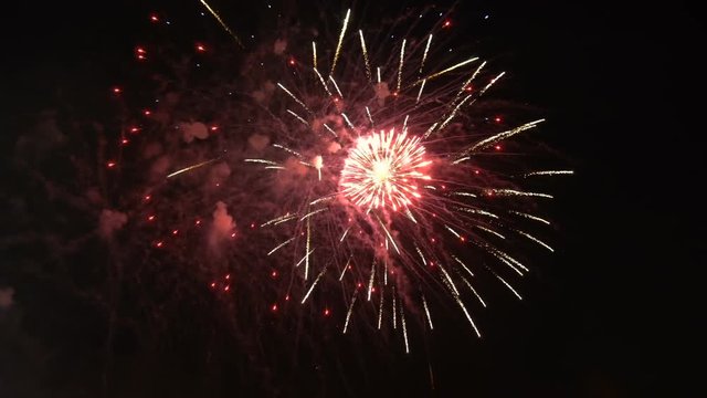 Festive fireworks