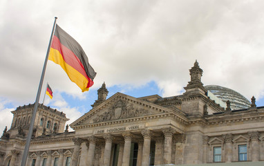 Obraz premium Berlin, Reichstag