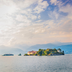 Lake Maggiore, Island Bella, Borromeo Palace; Stresa italy