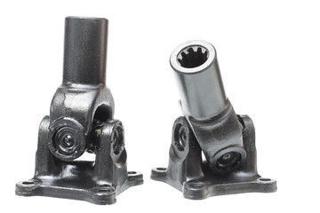 steering shaft cross. SPIDER KIT, PROPELLER SHAFT UNIVERSAL JOINT isolated on white background