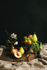 Still life fruits Dutch painting like © Celine