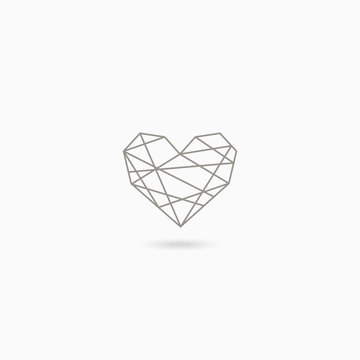 Simple linear heart