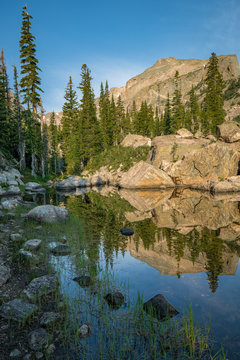 Lake Haiyaha (Vertical)