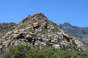Naklejka premium Mountain in Red Rock Canyon, Nevada
