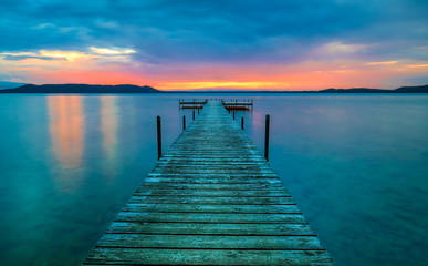 Big Glen Lake Sunset