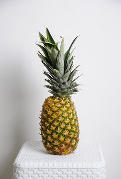 Pineapple on a light background