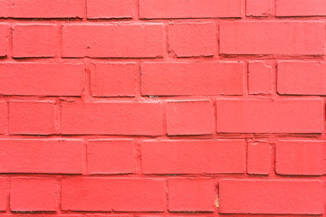 Fototapeta premium Red Brick wall for background or texture