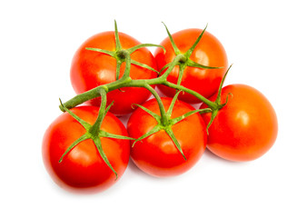 Tomato isolated on white
