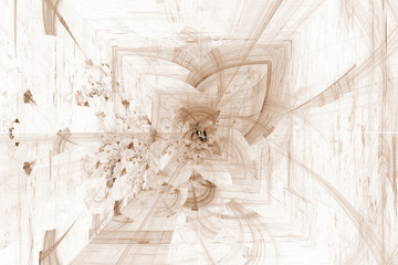 Fractal art background for creative design. Abstract fractal. Decoration for wallpaper desktop,...