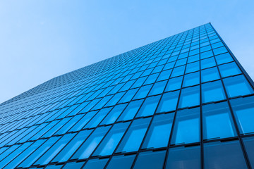 Fototapeta na wymiar Blue Building Series
