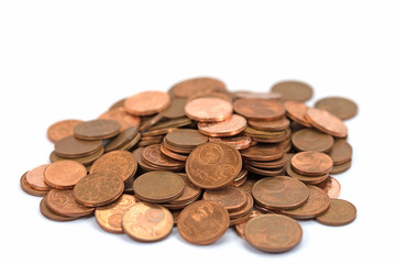 Euromünzen, Eurocent, Kleingeld