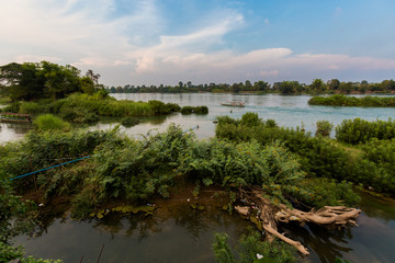 Fototapeta premium Mekhong river from Don Det
