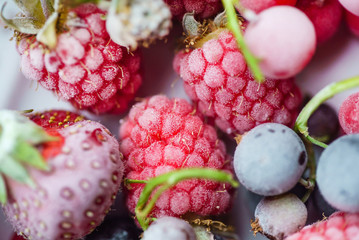 frozen berries
